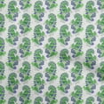 thumbnail image 1 of oneOone Silk Tabby Green Fabric Paisleys Diy Clothing Quilting Fabric Print Fabric By Yard 42 Inch Wide, 1 of 6