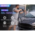 thumbnail image 3 of Seipola 24V Cordless Power Washer - 300W High Pressure Washer with 2 Batteries, 6-in-1 Nozzles & Foam Sprayer - Portable Electric Car/Garden Cleaner (30Bar, 240L/H), 3 of 7