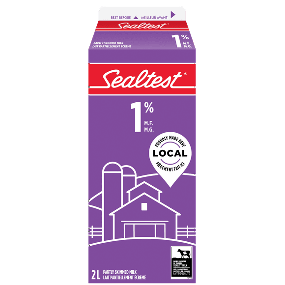 Lait partiellement écrémé 1 % Sealtest 2L