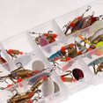 thumbnail image 4 of Caja de señuelos de fundición coloridos 30pcs Crankbaits Sunnimix Lentejuelas de pesca, 4 of 6