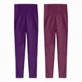 thumbnail image 4 of UngA Anti Cellulite Leggings, High Waisted Butt Lifting Tummy Control Training for Gym Workout Womens Yoga Leggings,Pack of 2,M, 4 of 4