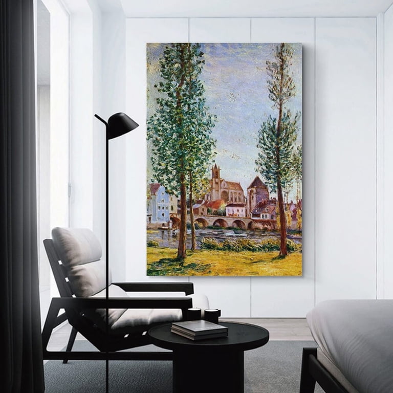 Alfred Sisley Print Painting (93) Art Poster Canvas Painting Decor