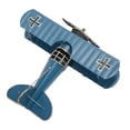thumbnail image 4 of LYUMO Wrought Iron Plane, Biplane Retro Airplane Model For Cafe Ornament For Home Decoration For Aircraft Enthusiasts, 4 of 8