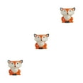 thumbnail image 3 of Wweixi Durable Animal Planter - Lightweight And Portable Succulent Pot Small Ceramic Plant Pot Stylish foxes 3Set, 3 of 6