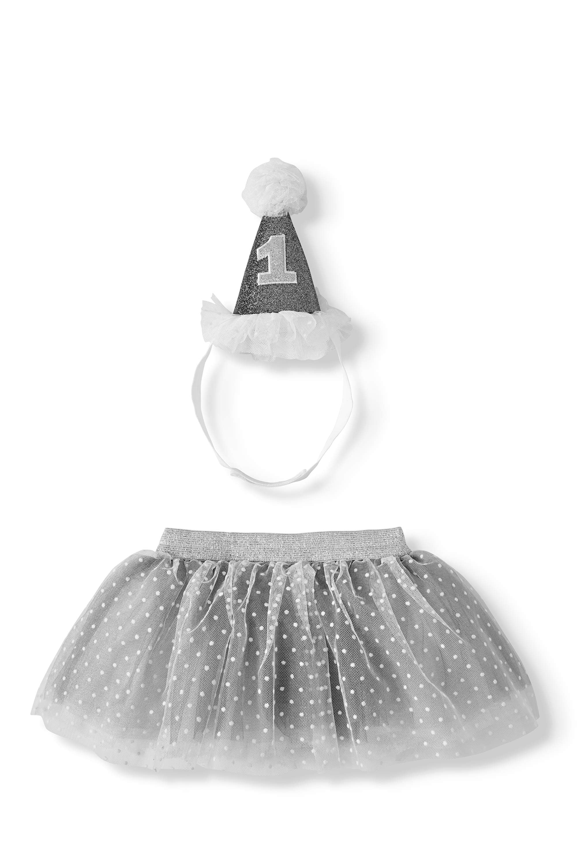 First Birthday Tutu Silver Tulle Skirt Size 12 Newborn Silver Tutu Skirt 