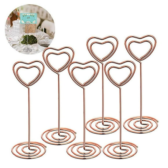 12pcs Tall Place Card Holder Table Number Holder Table Card Holder