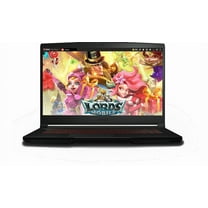 MSI GF63 THIN 9SC-068 15.6" Gaming Notebook - Intel Core i5-9300H - 8GB - 256GB SSD - NVIDIA GeForce GTX 1650 Max-Q - Windows 10 Home - Black