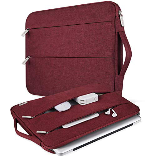emotioneel vier keer Uitsluiting V Voova 11 11.6 12 Inch Laptop Sleeve Case with Pockets,Slim Computer Cover  Bag Compatible with MacBook Air 11" 12",Surface Pro 7 6,Samsung Chromebook  3 4,Surface Laptop Go 12.4,Red - Walmart.com