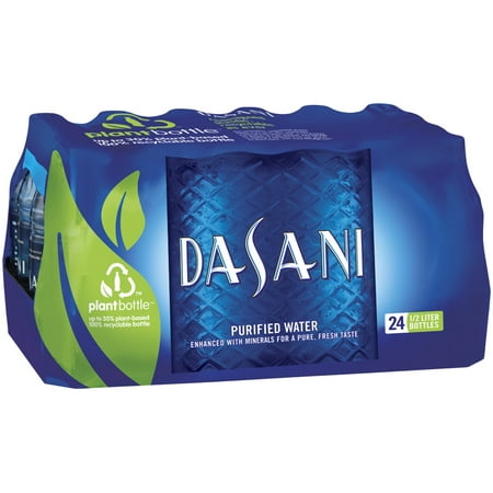 Dasani Purified Water, 16.9 Fl Oz, 24 Count