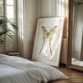 thumbnail image 4 of Butterflies VII - Drawing Nature Vintage Botanical Art Deco Floral Oak Framed Wall Art Print 30 x 40 inches, 4 of 15
