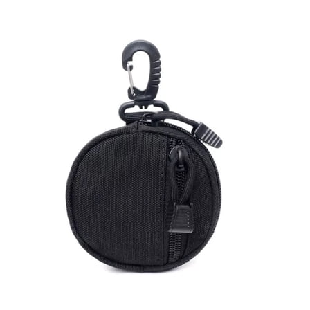 1-Pack Tactical Pouch Keychain Wallet – Compact EDC Bag Accessory with Hook & Small Coin Purse for Everyday Essentials TIKA