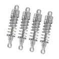 thumbnail image 4 of arctrm Oil Filled Metal RC Shock Absorber Professional DIY Accessories Front Rear Shock Silver, 4 of 10