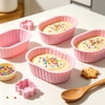 thumbnail image 4 of Silicone Mini Loaf Pans, Non Stick Reusable Baking Cups for Air Fryer, Molds for Baking Brownies, Cakes and More, 4 of 5