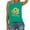 Green, variant on DQRPSEETB Cami Tank Top Blouse for Women Activewear Tank Tops Sleeveless Yoga Workout Tank Tops Loose Fit Running Exercise Graphic T Shirt Womens Summer Tops