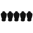 thumbnail image 1 of 5Pcs Negro Collar Busto Soportes De Exhibición De Joyería Soporte Para Bastidor shamjiam Estante de exhibición de la joyería, 1 of 6