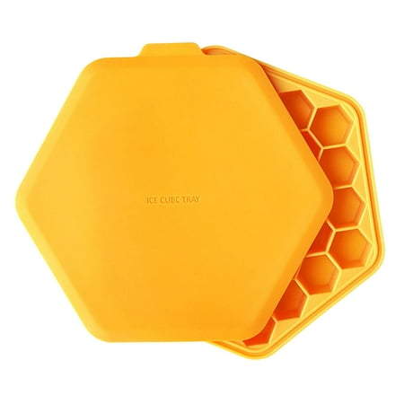 

Creative Honeycomb Design Ice Cube Tray Kitchen Ice Mold Maker Plate Mold