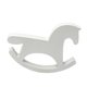 thumbnail image 5 of Regalos Hechos Del Bebé Del Modelo de para La Decoración de Navidad Del Escritorio Del Dormitorio para hogar gris Macarena Caballo mecedora de madera, 5 of 6