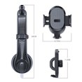 thumbnail image 4 of Soporte Para Teléfono De Coche Sucker Car Phone Holder Dashboard Center Console Cellphone Mount GPS Bracket, 4 of 8