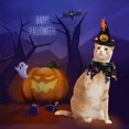 thumbnail image 5 of Disfraz de gato de Halloween - Collar de gato de Halloween con cascabeles y sombrero de calabaza de Halloween Disfraz de gato MFZFUKR CPB-US-XD1466-1, 5 of 5
