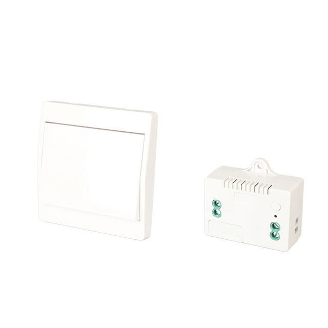Self Powered Wireless Doorbell Long Distance Battery Free Cordless Door Bell with Receiver for Home Welcome