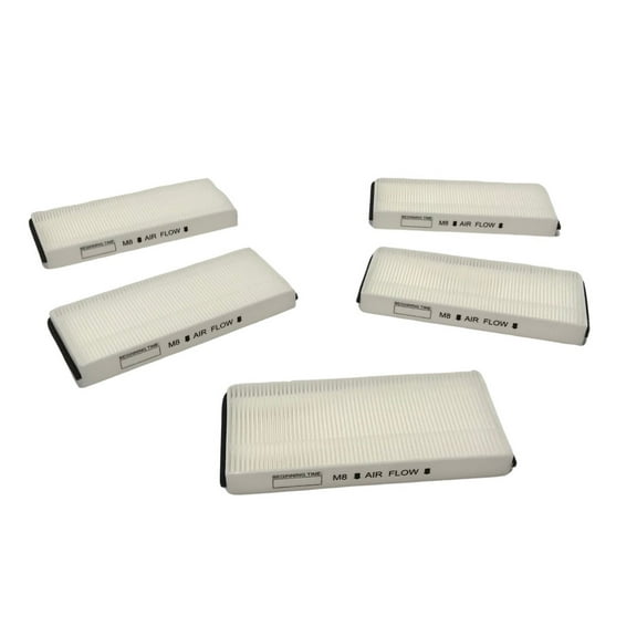 Ventilation Fan Air Filter - 5 Pack - Compatible With Panasonic Model Numbers FV10VEC1, FV10VE1, FV10VEC2