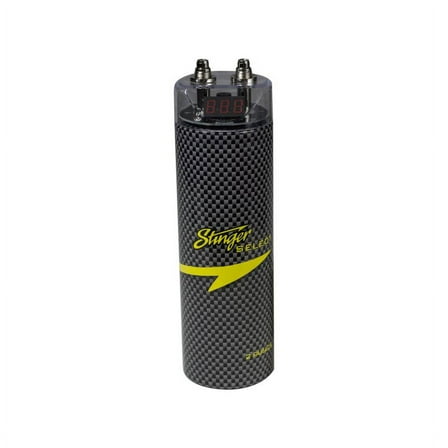 Streamlight SSCAP2M 2V Power Capacitor with Digital Display, Brushed Aluminum Body