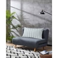thumbnail image 3 of Blue Striped Pillow Covers King Size, Blue White Stripes Farmhouse Soft Bed Throw Pillowcases Breathable Cooling Long Lumbar Body Pillow Sham Cover for Bed Sofa 20''x40'', 3 of 7