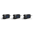 thumbnail image 3 of relayinert Motorcycle Voltmeter LED Display DC Voltage Meter Portable Fixing Carrying Bright Time Volt Gauge Outdoor Detector Blue Light 3Set, 3 of 6