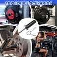 thumbnail image 4 of Advancent Pasador de acero para gimnasio, pasador para pilas de pesas, incluye clip de resorte, clips para barras de levantamiento de pesas Gimnasios en casa, 4 of 5