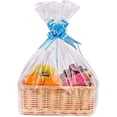 thumbnail image 2 of 30" x 24" 100 Gauge - Clear PVC Shrink Wrap Bags for Food & Gift Baskets - Wrapping Gifts & Treats  - Qty 100, 2 of 4