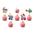 thumbnail image 7 of 32 PCS For Kirby Cartoon-Themed Party Decorations and Favors Set – Backdrop, 18 Balloons, and 13 Cupcake Toppers for Celebration Birthday Parties Supplies, 7 of 7