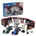 thumbnail image 1 of Set LEGO City Garaje de F1 y Auto Mercedes-AMG 6 Alpine 60444, 1 of 4