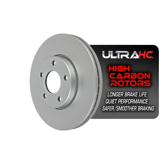 UltraHC Coated High Carbon Brake Rotor, Front UR002498, Volvo S40 2011-2004