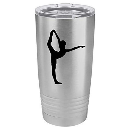 

Tumbler Stainless Steel Vacuum Insulated Travel Mug Dancer Gymnastics (Stainless Steel 20 oz)