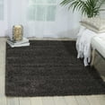 thumbnail image 2 of Nourison Amore Solid Shag Dark Grey 7'10" x 10'10" Area Rug, (8' x 11'), 2 of 4