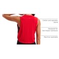 thumbnail image 4 of Musculosa Cropped Sin Mangas para Mujer CRZ YOGA Roja Talle M, 4 of 6