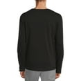 thumbnail image 5 of Athletic Works Men's and Big Men's Long Sleeve Tri-Blend T-Shirt, up to Size 5XL, 5 of 5