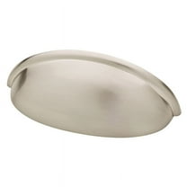 Franklin Brass 3" Contemporary Cup Pull in Satin Nickel, 10-Pack