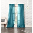 thumbnail image 3 of No. 918 Vida Crushed Texture Semi-Sheer Rod Pocket Curtain Panel, 40"x63", 3 of 7