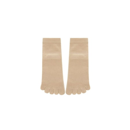 

Japan Tabi Socks Split 2 Toe Sandals Ninja Women 5 toe In tube Socks Solid Color Elastic Breathable Sweat Absorption Casual Socks