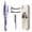 Purple, variant on LEFINEE Automatic Curling Iron Hair Curler, Dual Voltage Portable Travel Curler with 4 Temp Settings and Negative Ions for All Hair Types, Purple