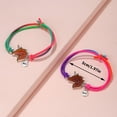 thumbnail image 5 of Geemin Pack of 2 Adjustable Rainbow Color Changing Horse Bracelets for Girls Friendship Jewelry, 5 of 18