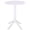 White, variant on Safavieh Stella Outdoor Polyethylene Round Bistro Table, Black