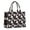 Black Baseballs And, variant on Large Capacity Tote Bag,Blue Soccer Themed Pattern Handbag Fashion Luxury Tote Bag,15.7"x13"x 5.1" Inches,Laptop Compatible
