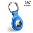 thumbnail image 4 of JETech Silicone Case for AirTag 2021 with Keychain, Protective Air Tag Holder, Portable Keyring Cover, Easy Installation, 2-Pack (Capri Blue), 4 of 6