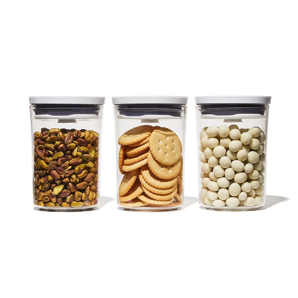Set de Contenedores Redondos Mini OXO Good Grips 0.6L 3 Piezas