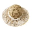 thumbnail image 2 of Sombrero de Paja Visera de Playa Transpirable para Niños Yinane, 2 of 5