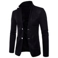 thumbnail image 3 of Men's Fashion Slim Fit for Spring Summer Lightweight Suit Jacket with Material, 3 of 3