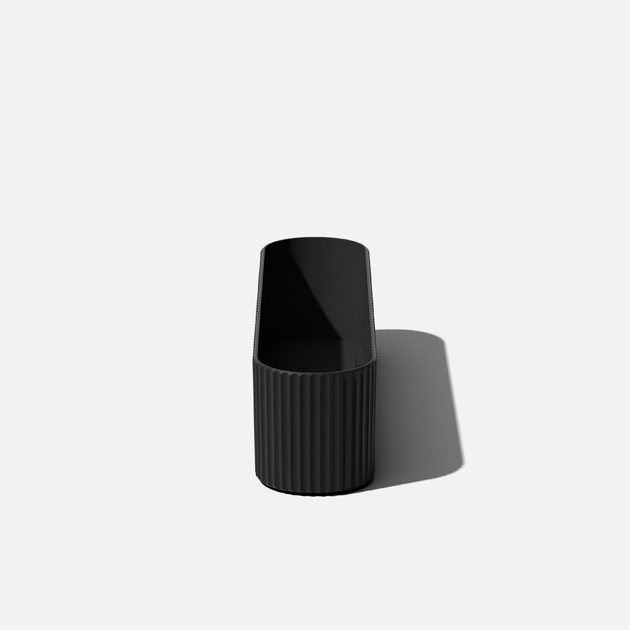 Veradek Demi Series Window Box 36" Plastic-Stone Planter - (Black/1 Pack)