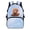 Red Panda Design, variant on Red Panda Design Durable School Backpack for Travel Work, Front Zipper Adjustable Shoulder Straps Polyester Travel Backpacks